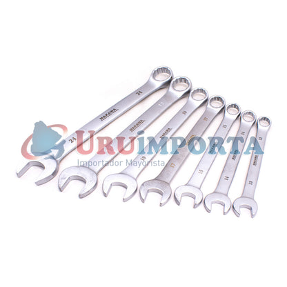 LLAVE COMBINADA 14PZ 6-24MM MAKAWA MK-CV14P