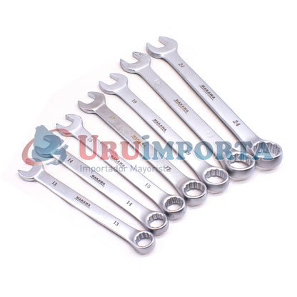 LLAVE COMBINADA 14PZ 6-24MM MAKAWA MK-CV14P