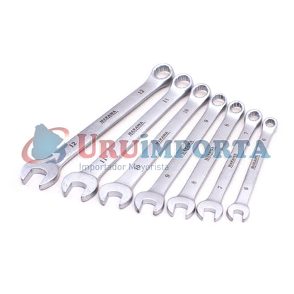 LLAVE COMBINADA 14PZ 6-24MM MAKAWA MK-CV14P