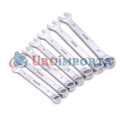 LLAVE COMBINADA 14PZ 6-24MM MAKAWA MK-CV14P