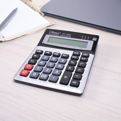 CALCULADORA 12 DIGITOS DM1200V LH-2675