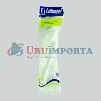 DUCHA PLASTICA 30CM X 10CM BLANCA 1600 LUCONI