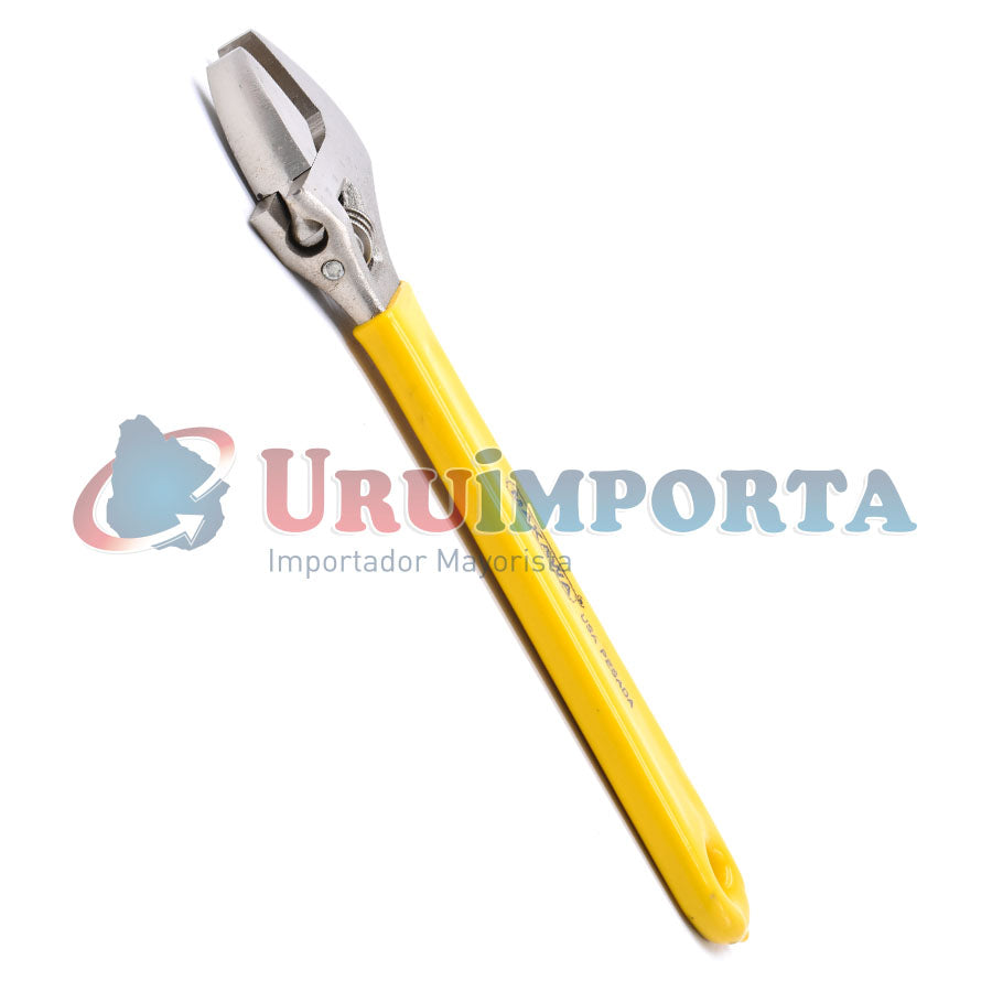 LLAVE AJUSTABLE 8″ MANGO AMARILLO MAKAWA MK-016