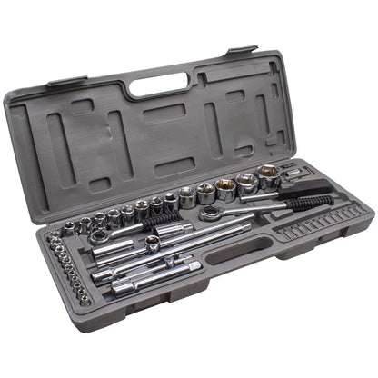 JUEGO DE DADO 1/2”-1/4” 52PZ 4-32M AIWA LH-407