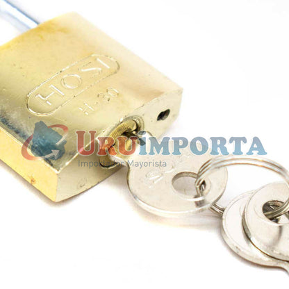 CANDADO DE BRONCE 32MM YT27 (ACERADO)LH-44