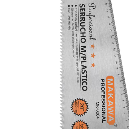 SERRUCHO 20″ MANGO GOMA/ PLASTICO MAKAWA MK-0264