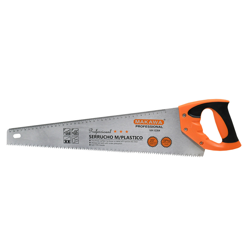 SERRUCHO 20″ MANGO GOMA/ PLASTICO MAKAWA MK-0264