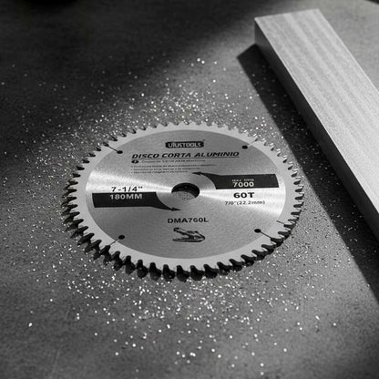 DISCO CORTE ALUMINIO 7  1/4 60D UYUSTOOLS DMA760L
