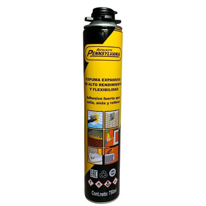ESPUMA POLIURETANO 750ML PENNSYLVANIA 915