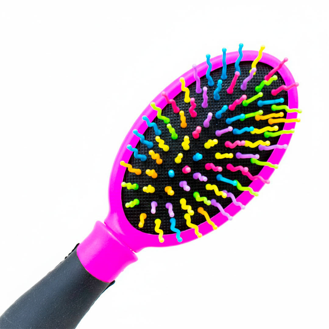 PEINETA DOBLE BICOLOR PLASTICA P/MASCOTAS LH-3054