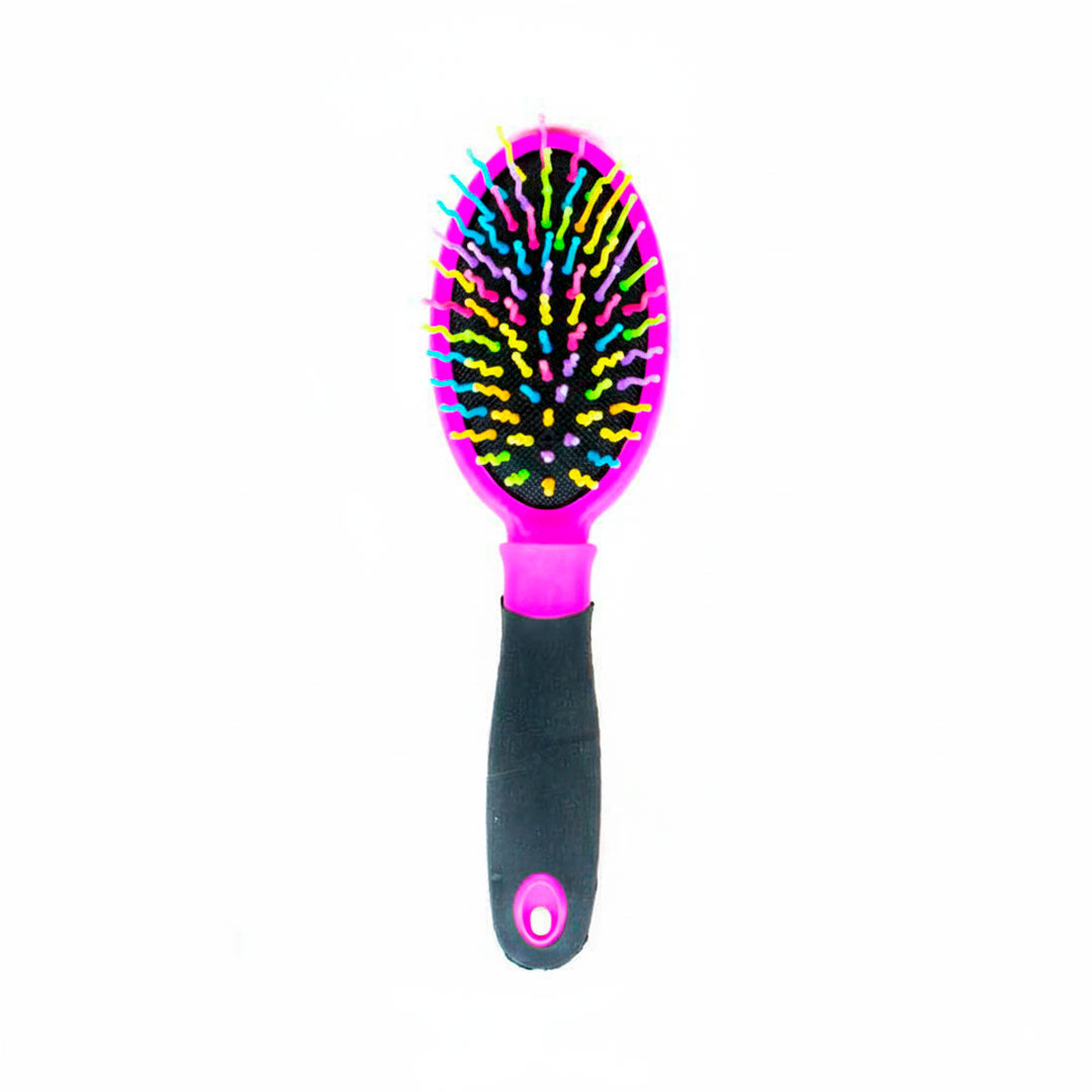 PEINETA DOBLE BICOLOR PLASTICA P/MASCOTAS LH-3054
