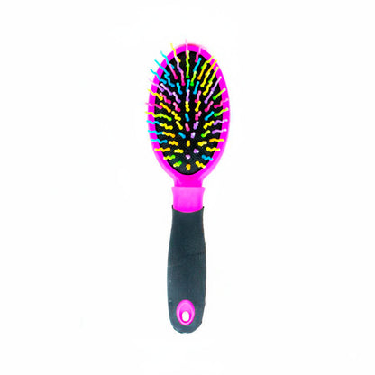 PEINETA DOBLE BICOLOR PLASTICA P/MASCOTAS LH-3054
