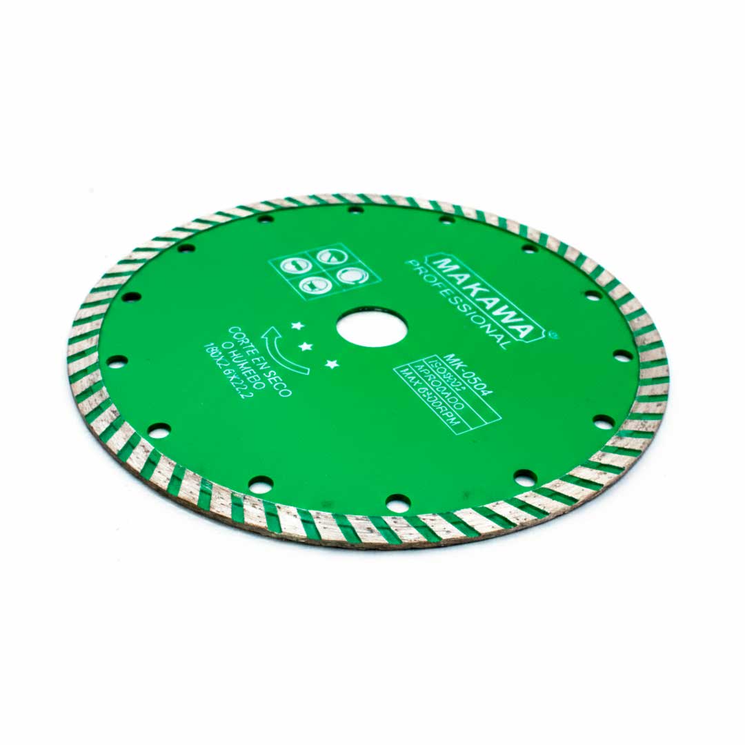 DISCO DIAMANTADO 7 1/4″ TURBO MAKAWA MK-0504