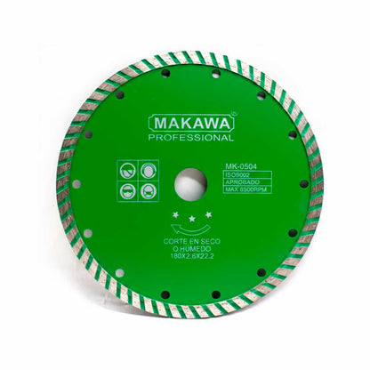 DISCO DIAMANTADO 7 1/4″ TURBO MAKAWA MK-0504