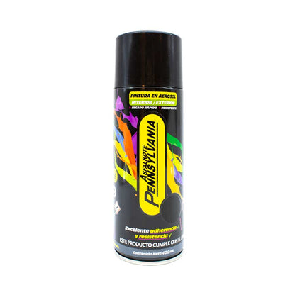 PINTURA EN AEROSOL 400ML NEGRO BRILLO PENNSYLVANIA
