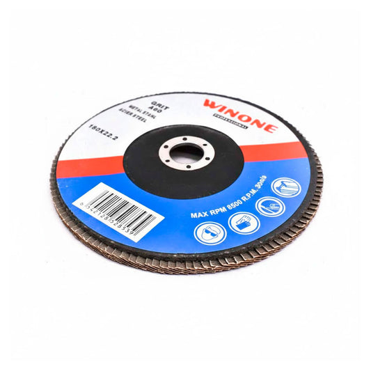 DISCO DE LIJA 4 1/2” MADERA GRANO 60 WINONE LH2127