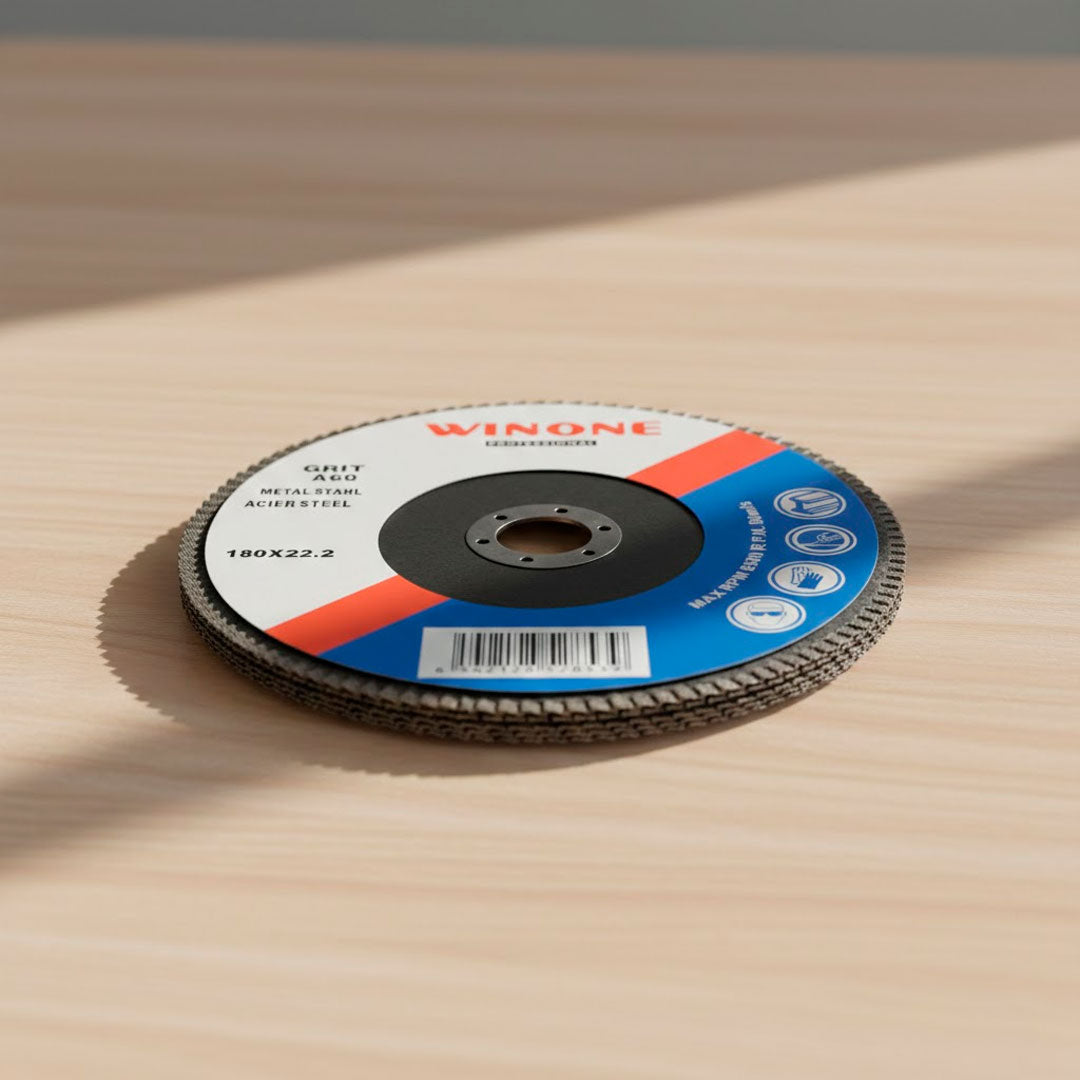DISCO DE LIJA 4 1/2” MADERA GRANO 60 WINONE LH2127
