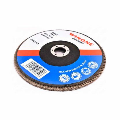 DISCO DE LIJA 4 1/2” MADERA GRANO 80 WINONE LH2126