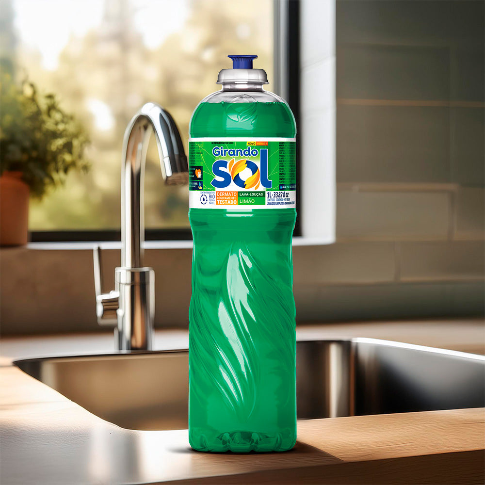 DETERGENTE LIQ.TRAD. 1 L LIMON 169