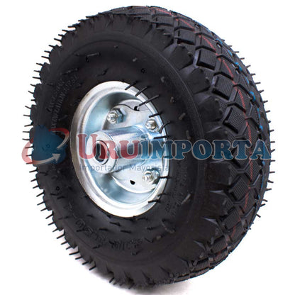 RUEDA INFLABLE EJE C/CAMARA P/CARRITO LH-37