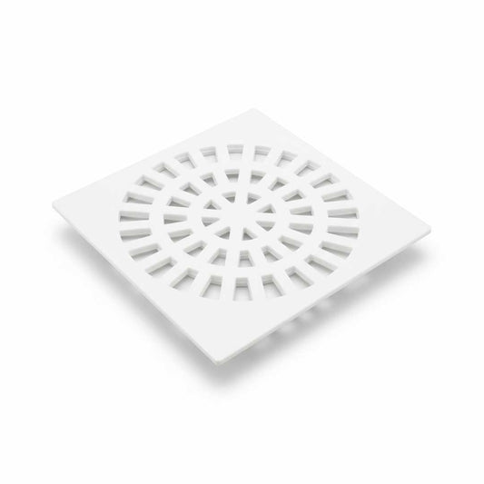 REJILLA PLASTICA BLANCA 15X15 CM GRAP 5502