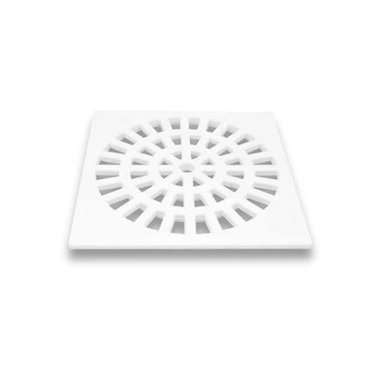 REJILLA PLASTICA BLANCA 15X15 CM GRAP 5502