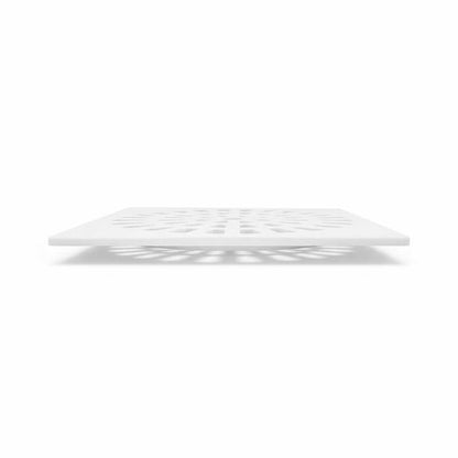 REJILLA PLASTICA BLANCA 15X15 CM GRAP 5502