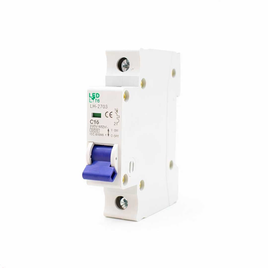 LLAVE TERMICA UNIPOLAR 16A LED LIFE LH-2703