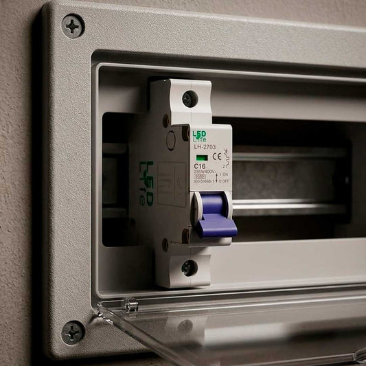 LLAVE TERMICA UNIPOLAR 16A LED LIFE LH-2703
