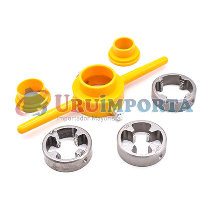 TERRAJA PLASTICA 5 PZ 1/2 3/4 1″ BILSTERS LH-771