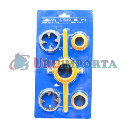 TERRAJA PLASTICA 5 PZ 1/2 3/4 1″ BILSTERS LH-771