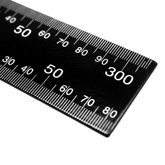 ESCUADRA REGLA 30CX20CM METALICA MEGRA LH-759