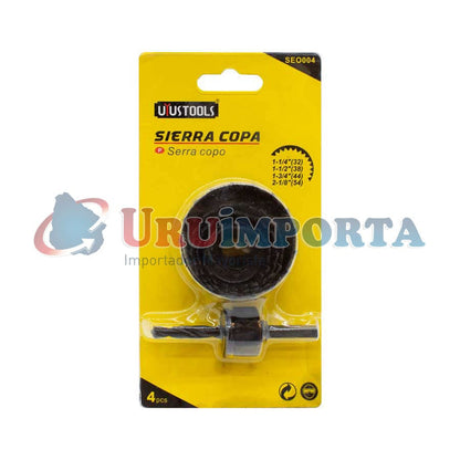 SIERRA COPA P/MADERA 4PZ 32-54MM UYUSTOOLS SE0004