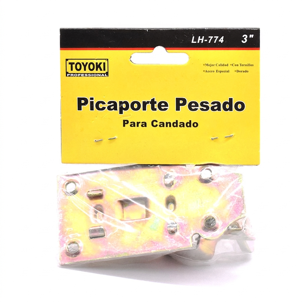 PASADOR 3″ PLANO CON TORNILLOS TOYOKI LH-774
