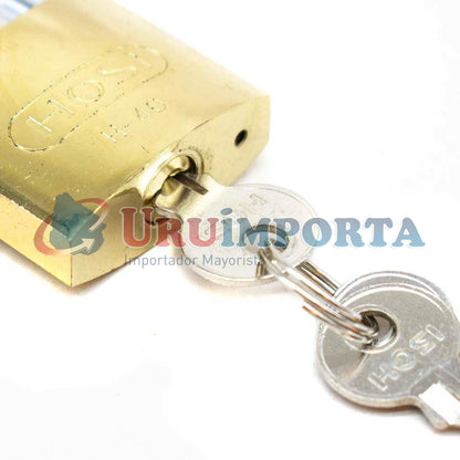 CANDADO DE BRONCE 38MM YT27 (ACERADO) LH-45