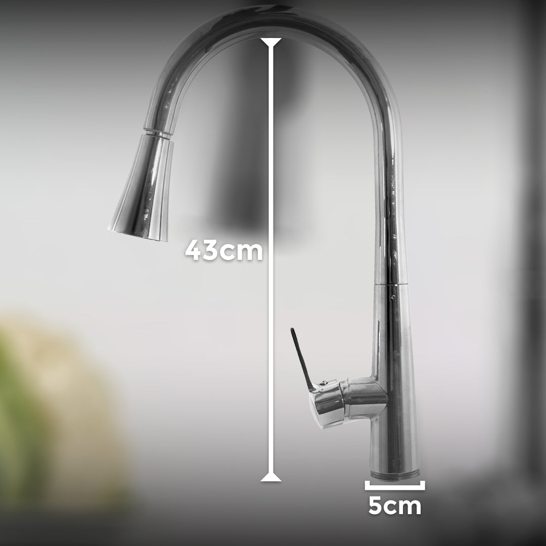 GRIFO ALTO PARA COCINA MODELO CISNE LH-3009
