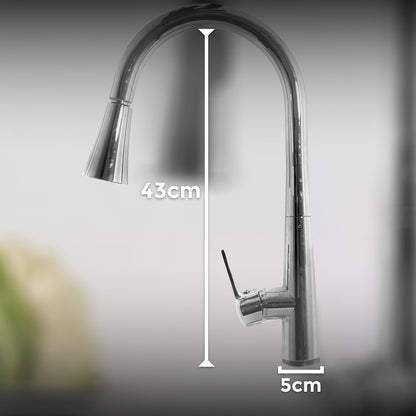 GRIFO ALTO PARA COCINA MODELO CISNE LH-3009