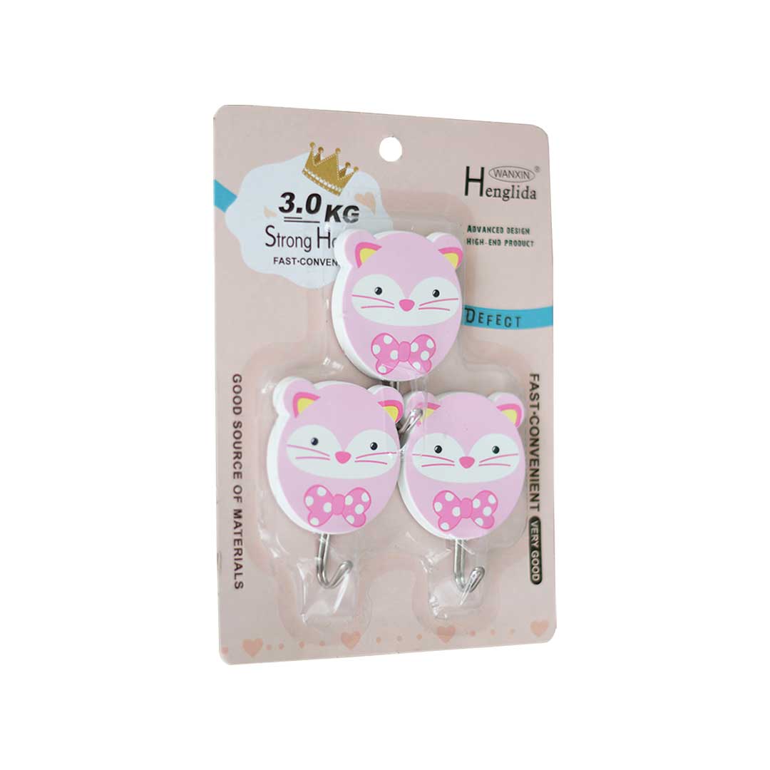 COLGADOR ADHESIVO FORMA DE ANIMALES YL-91563