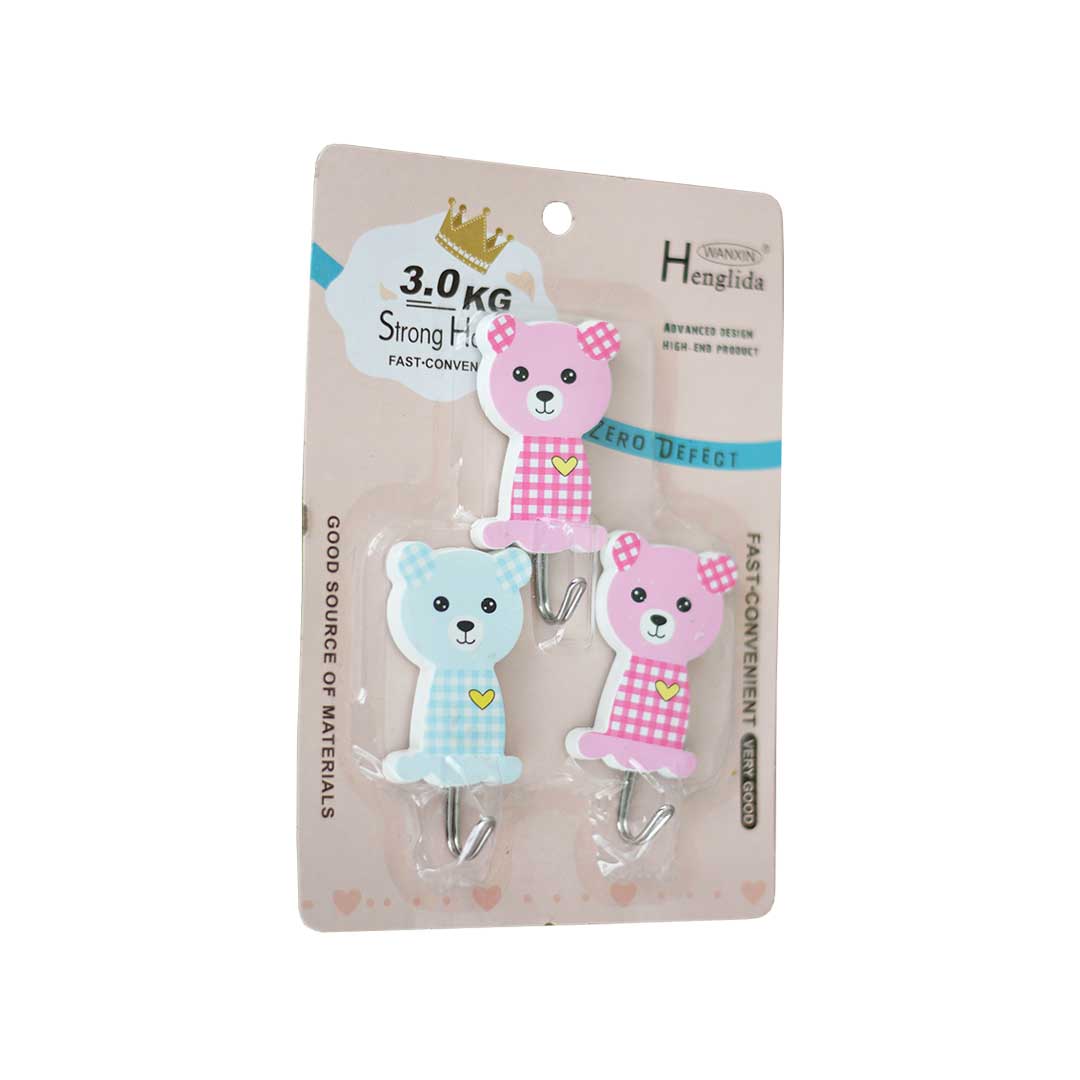 COLGADOR ADHESIVO FORMA DE ANIMALES YL-91563