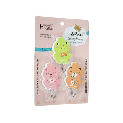 COLGADOR ADHESIVO FORMA DE ANIMALES YL-91563
