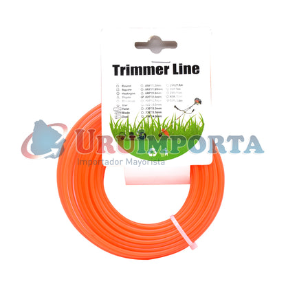 TANZA BORDEADORA 2.4MM X 15MTRS REDONDA LH-2365