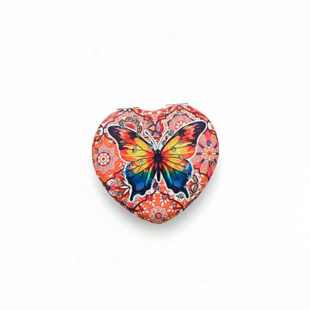 ESPEJO DE CARTERA FORMA D/CORAZON 225-530-2