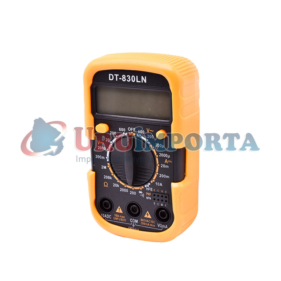 TESTER DIGITAL CHICO C/LUZ FORRADO EN GOMA LH-125