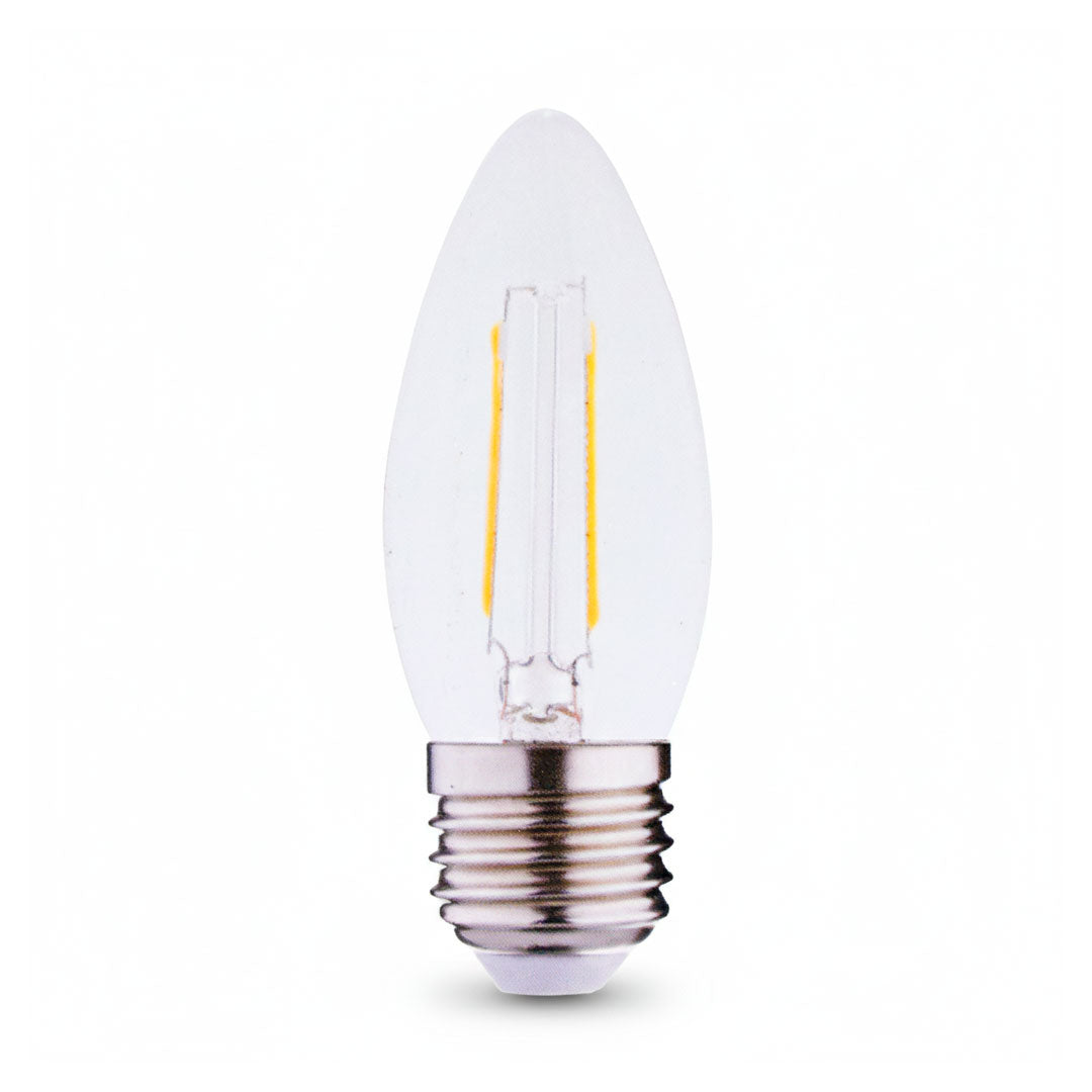 LAMPARA TIPO VELA 2W E27 FILAMENTO LED LIFE LH2003