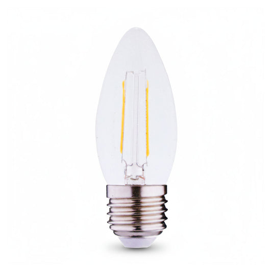 LAMPARA TIPO VELA 2W E27 FILAMENTO LED LIFE LH2003