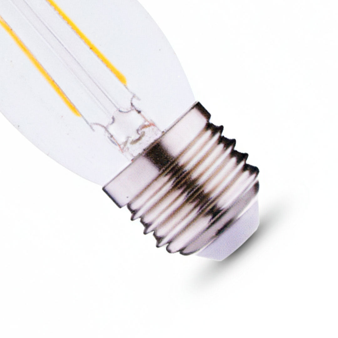 LAMPARA TIPO VELA 2W E27 FILAMENTO LED LIFE LH2003