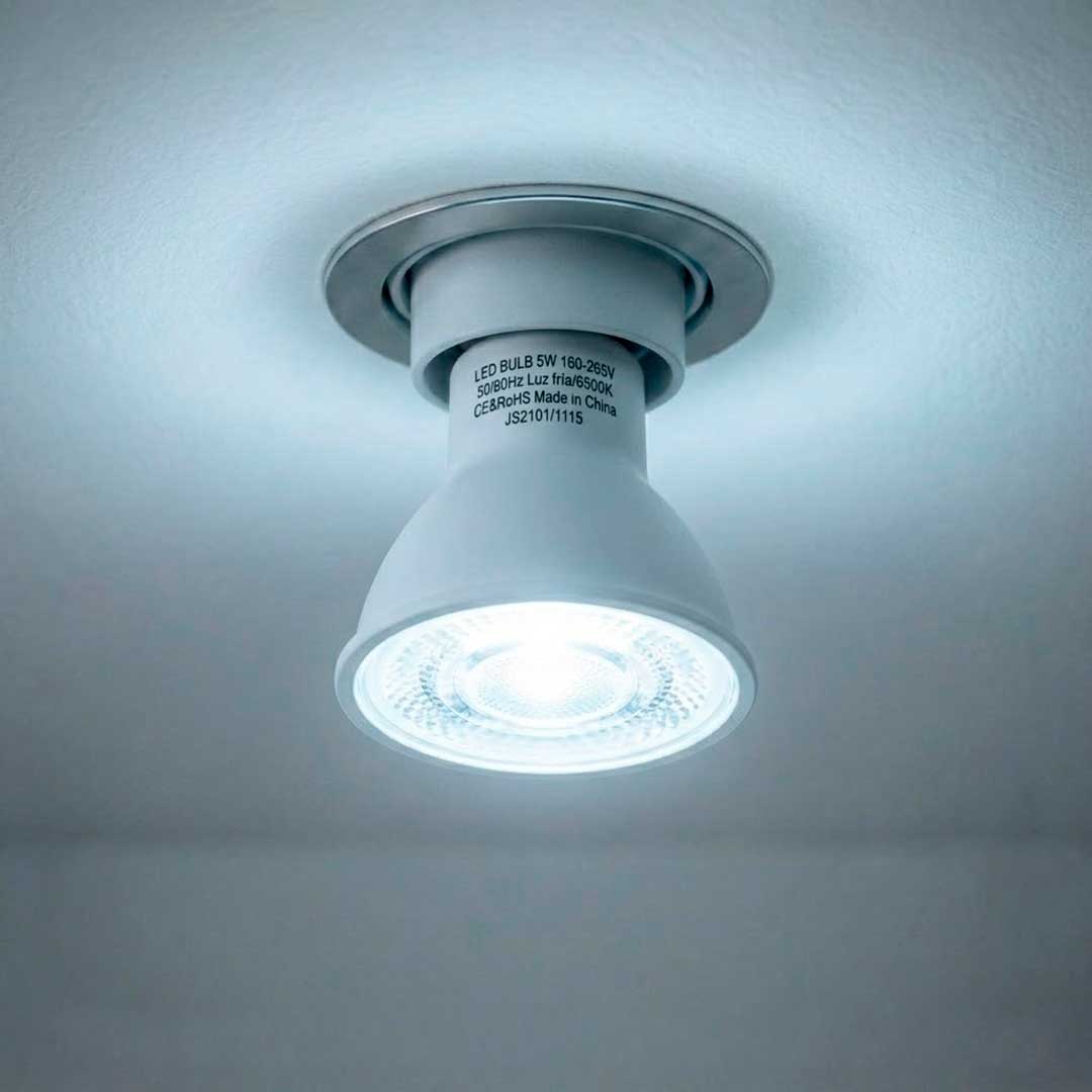 LAMPARA DICROICA LED 5W GU10 FRIA LED LIFE LH-1813