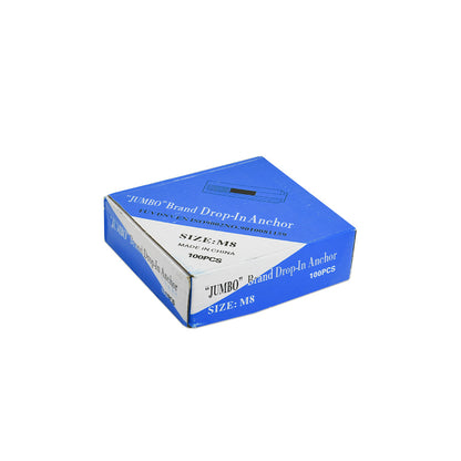 TACO METALICO 8MM 100PZ DE EXPANSION LH-3068