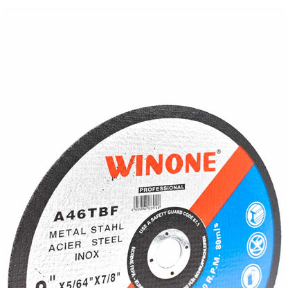 DISCO CORTE METAL 9″ 2MM WINONE LH-972