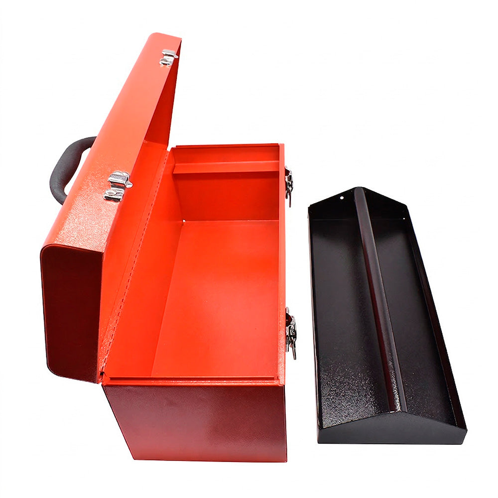 CAJA DE HERRAMIENTAS 43X19X17CM METALICA LH-937